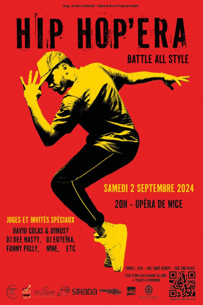 Affiche Hiphop'era : Battle all style - by Othidoll